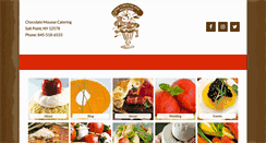 Desktop Screenshot of chocolatemoussecatering.com